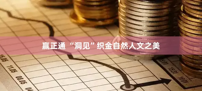 赢正通 “洞见”织金自然人文之美